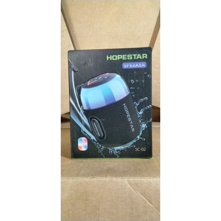 HOPESTAR Speaker SC-02, LED, Bluetooth 5.3 - BLACK Retail $30.00