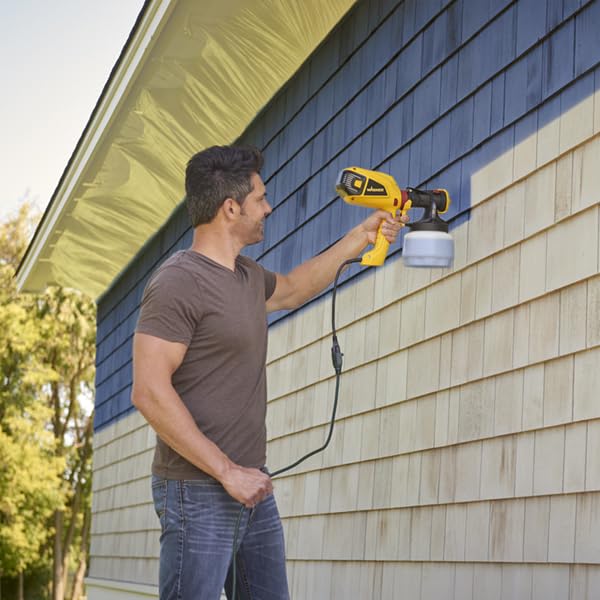 Wagner Spraytech 2419327 Control Spray QX5 HVLP Handheld Stain Sprayer, Ideal for Garages, Fences, Sheds and More