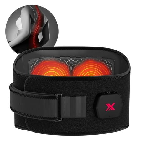 FitRx Vibra Wrap Heated Massage Belt  Cordless Lower Back Massager with Heat Retail $59.00