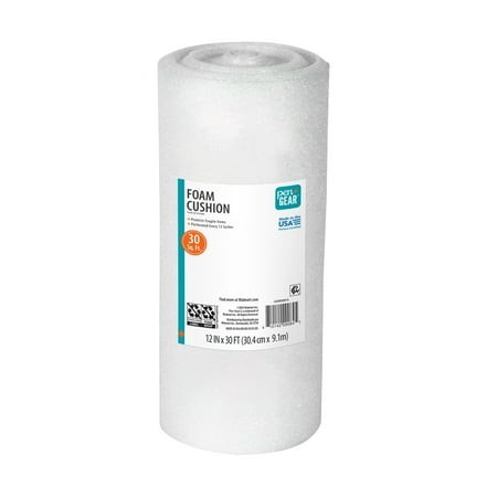 Pen+Gear 12  X 30  Foam Cushioning Wrap  White  1-Roll Retail $6.00