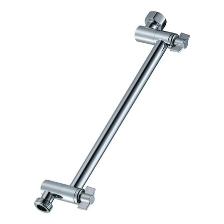 Mainstays Adjustable Shower Arm in Chrome Retail $21.97