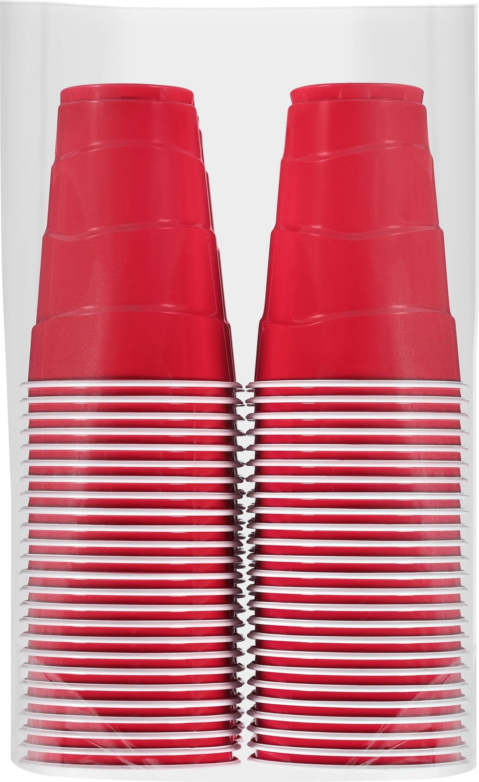 Great Value Everyday Disposable Plastic Party Cups  Red  18 Oz  100 Count Retail $7.94