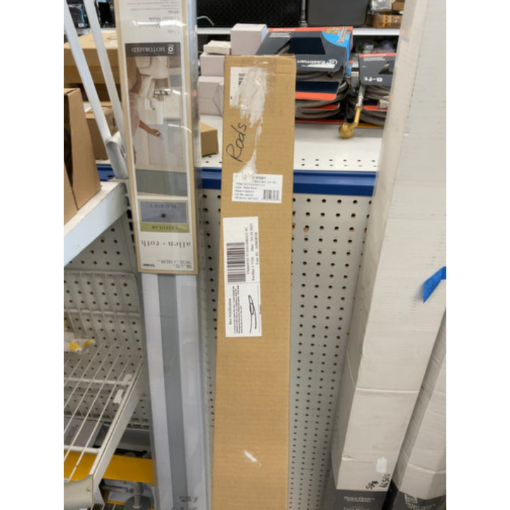 Better Homes & Gardens 1  Black Ball Adjustable Single Curtain Rod Set  120 -180