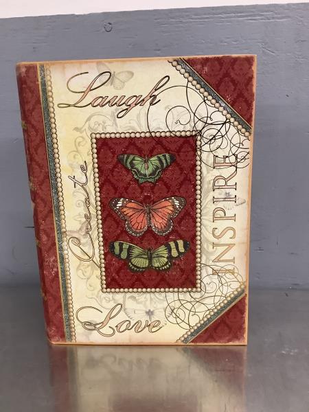 Inspirational Butterfly Keepsake Box Retail $25.00