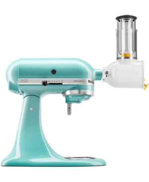 KitchenAid® KSM150FB Artisan Series 5-Quart Tilt-Head Stand Mixer with Fresh Prep Slicer/Shredder Attachment, Blue Retail $449.99