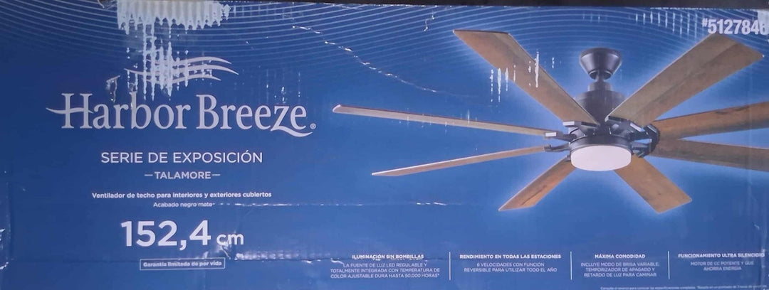 Harbor Breeze Ceiling Fan Remote Talamore 152,4 #5127846 NEW Retail $229.98