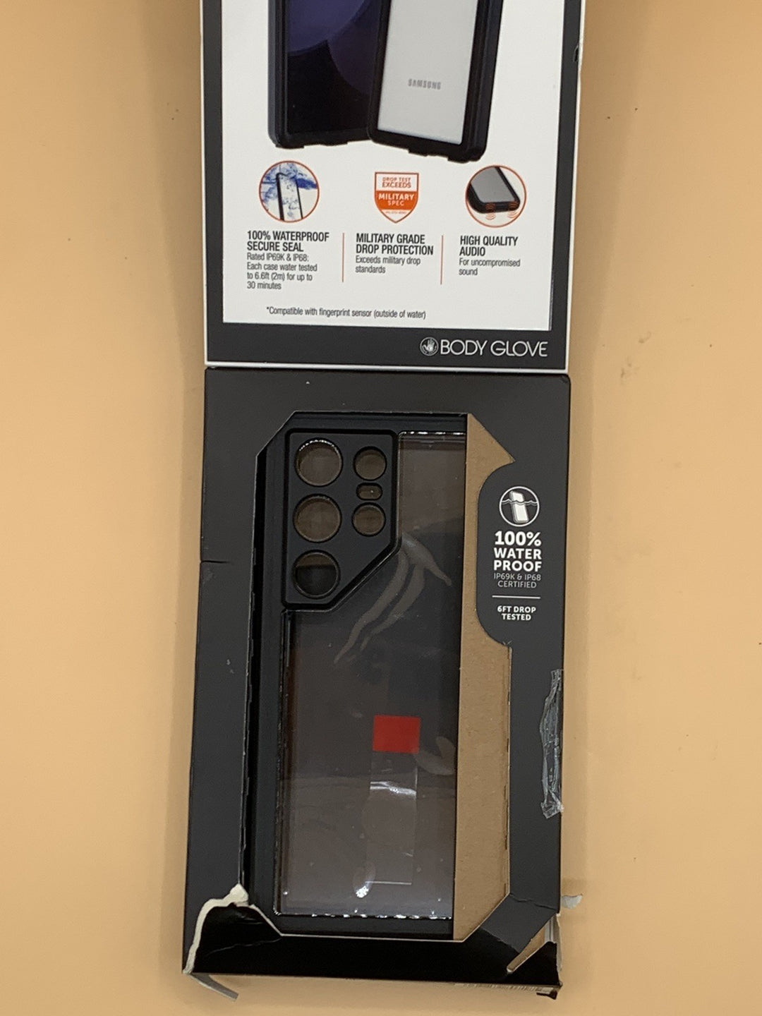 Fellowes 100137377 Body Glove Tidal Waterproof Phone Case for Samsung Galaxy S25 Retail $22.88