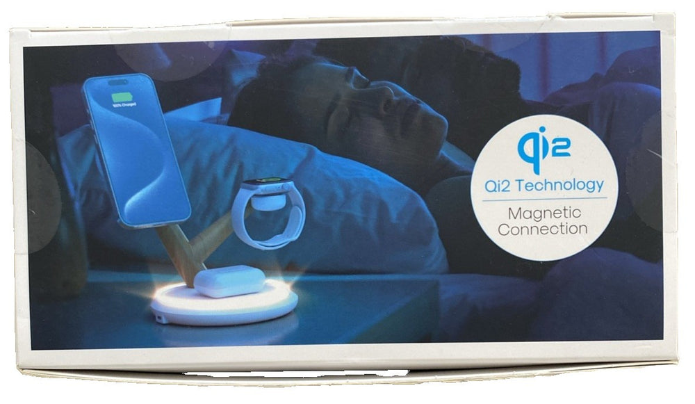 ?? Atomi Qi2 Magnetic Wireless Charging Stand–Fast Charging for iPhone & Android Retail $72.90