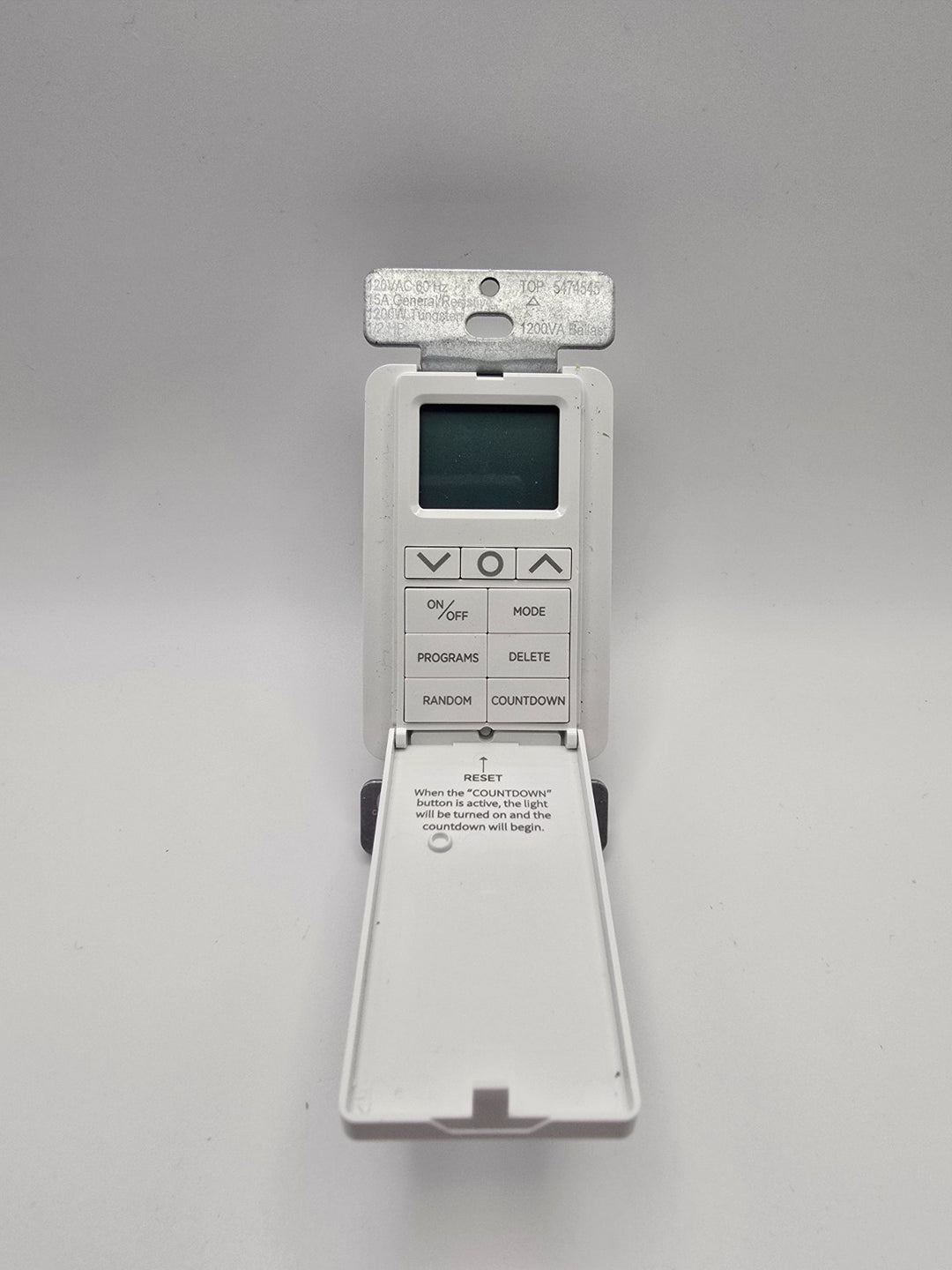 Utilitech SunSmart 7-Day in-wall Digital Timer #5474545 White or Almond Open Box