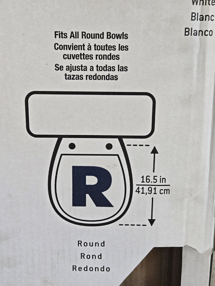 Project source round toilet seat Retail $14.98