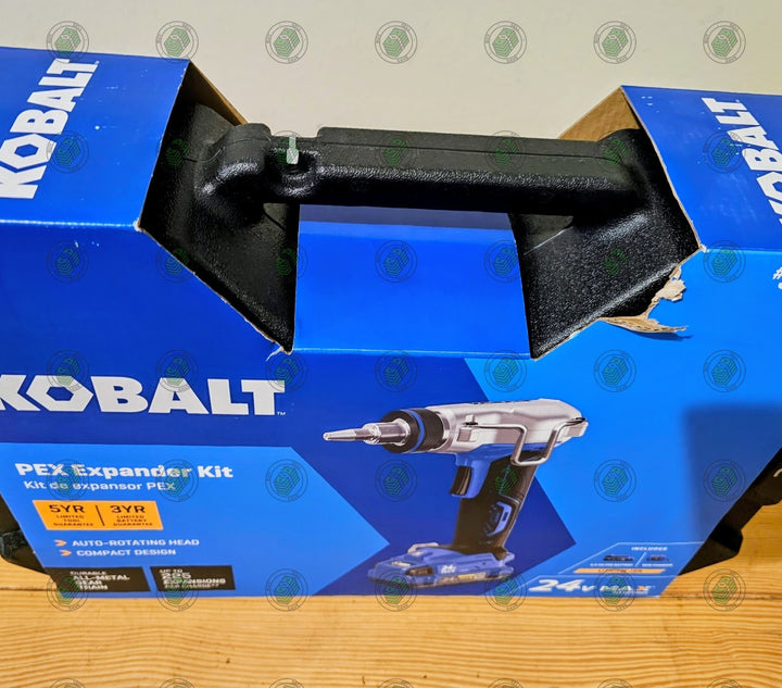 Kobalt Pex Expander Kit #5739152, Model #KPE 1024A-03 Includes Battery & Charger