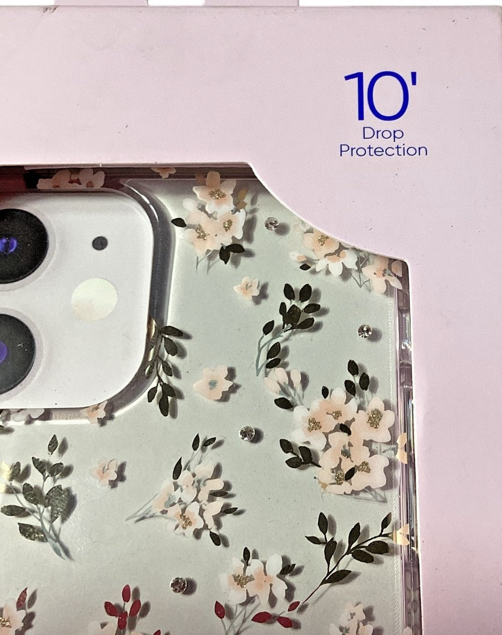 Onn: Protect Phone Case Floral Pattern, for iPhone 12 & iPhone 12 Pro Models Retail $12.98