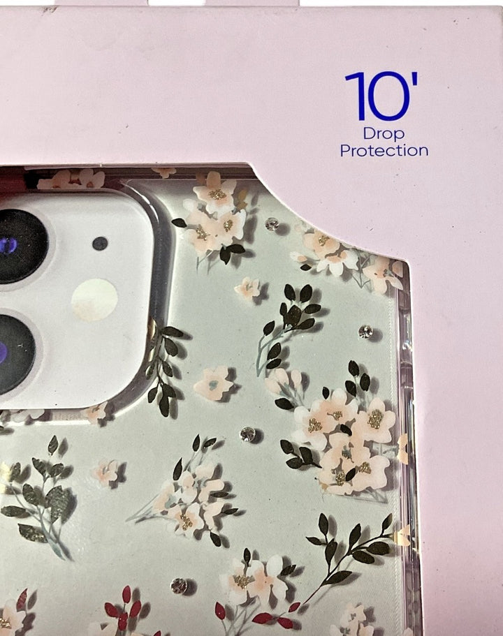 Onn: Protect Phone Case Floral Pattern, for iPhone 12 & iPhone 12 Pro Models Retail $12.98
