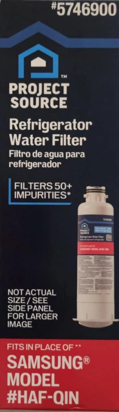 Project Source 5746900 Refrigerator Water Filter Samsung HAF-QIN NEW