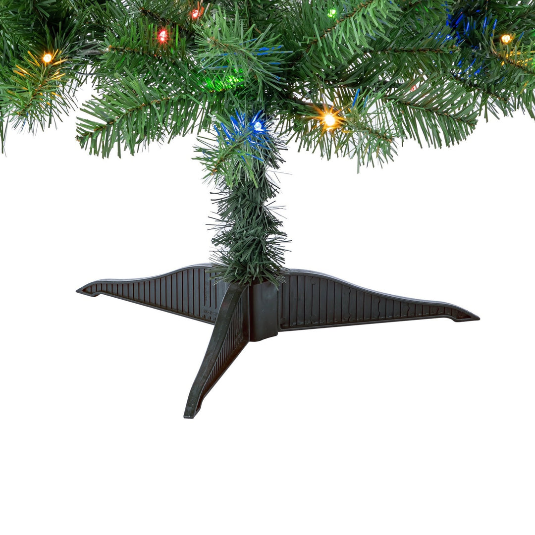 4' Pre-Lit Indiana Spruce Green Artificial Christmas Tree with Color-Changing Retail $14.13