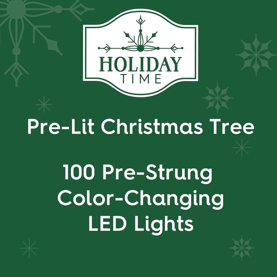 4' Pre-Lit Indiana Spruce Green Artificial Christmas Tree with Color-Changing Retail $14.13