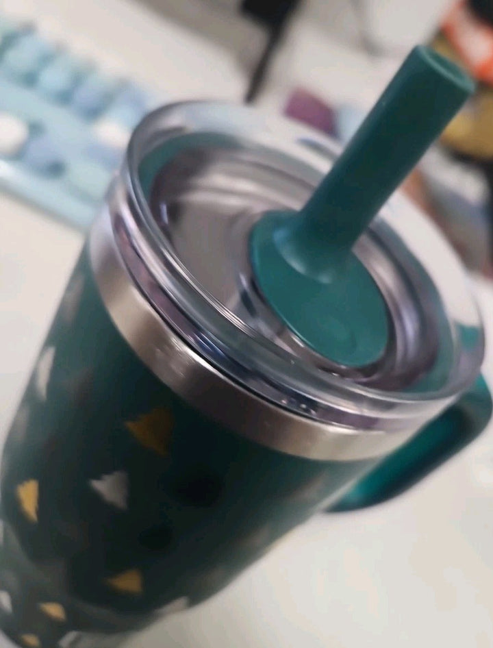 YAYA My First Travel Tumbler for Toddlers 3+ with Reusable Straw and Spill-Safe