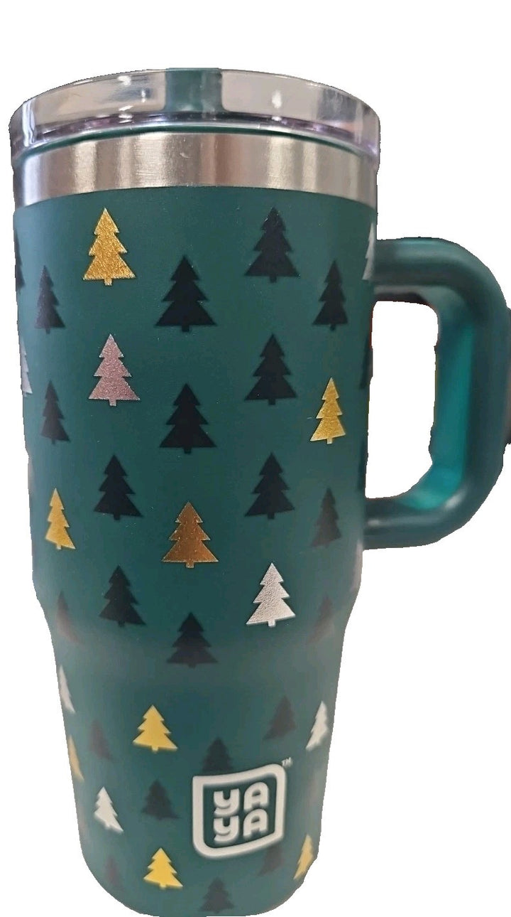 YAYA My First Travel Tumbler for Toddlers 3+ with Reusable Straw and Spill-Safe