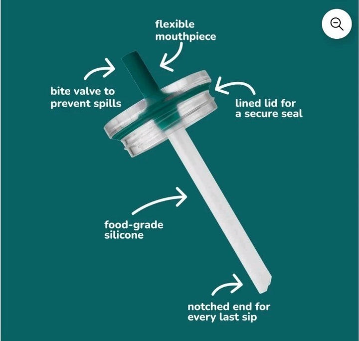 YAYA My First Travel Tumbler for Toddlers 3+ with Reusable Straw and Spill-Safe