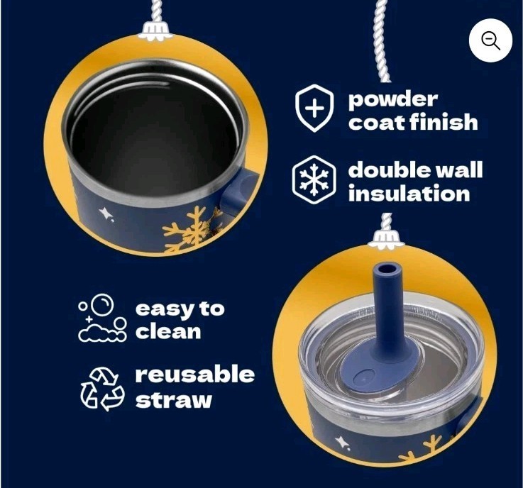 YAYA My First Travel Tumbler for Toddlers 3+ with Reusable Straw and Spill-Safe