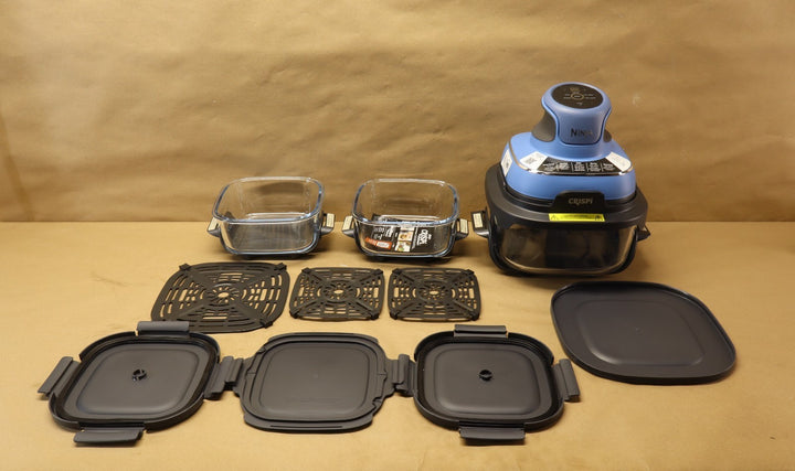 Ninja Crispi 5-in-1 Portable Glass Air Fryer Cooking System, 1500W, 4QT & 6-Cup Retail $179.00