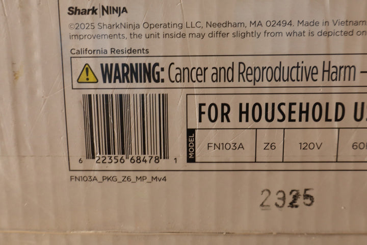 Ninja Crispi 5-in-1 Portable Glass Air Fryer Cooking System, 1500W, 4QT & 6-Cup Retail $179.00