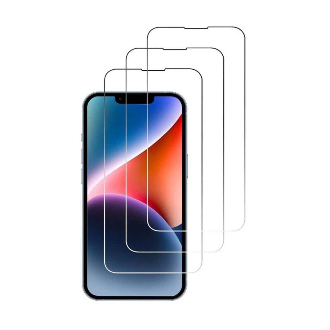 Home Collection - 3-Pack Tempered Glass Screen Protectors for iPhone 16 Pro – 9H Hardness, Full Coverage, Anti-Scratch - Clear / Transparent Retail $8.99