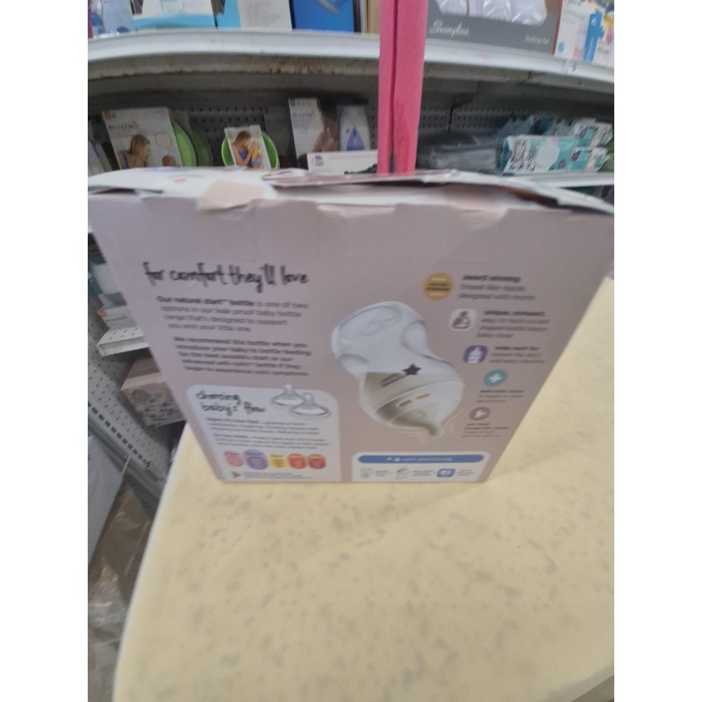 Tommee Tippee Natural Start Bottles, Leak Proof, Self Sterilizing, Slow Flow, 2 Count