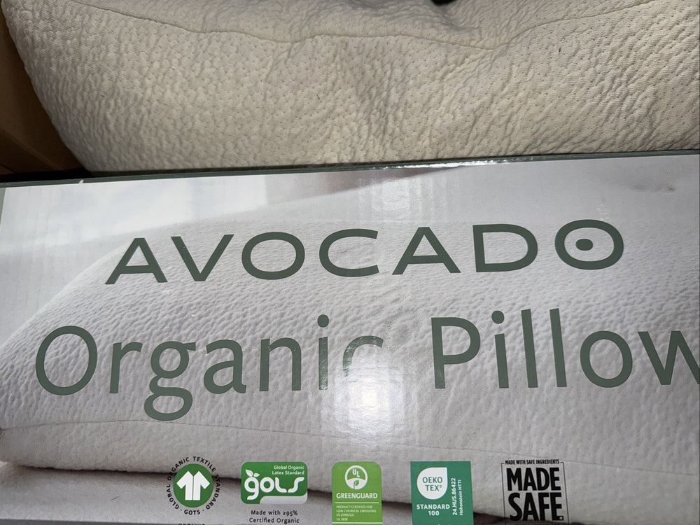 Avocado Green Pillow:   Adjustable Organic Bed Pillow Queen Retail $59.99