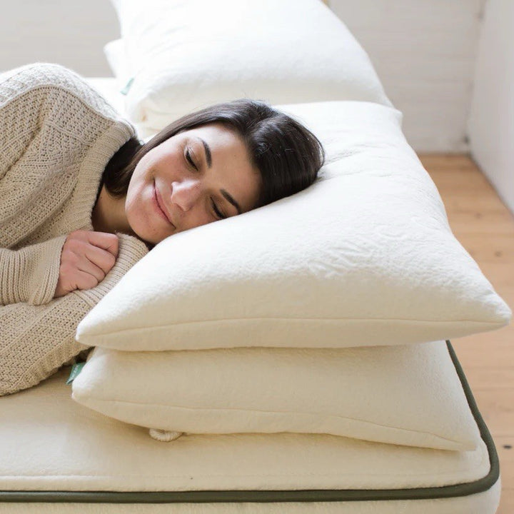 Avocado Green Pillow:   Adjustable Organic Bed Pillow Queen Retail $59.99
