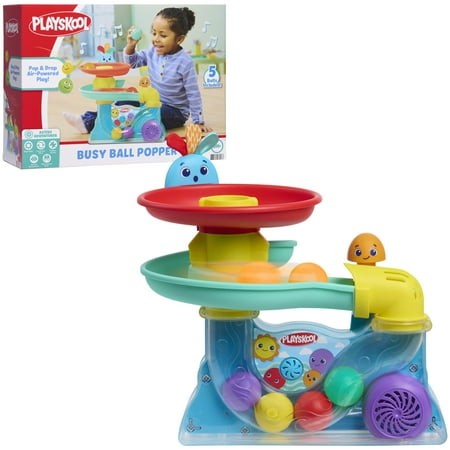 Playskool Busy Ball Popper Interactive Toy with Music and Sound Effects for Toddlers Retail $34.97