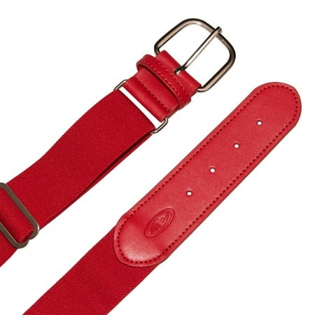 Athletic Works Adult Adjustable Baseball/Softball Belt  Red Retail $4.57