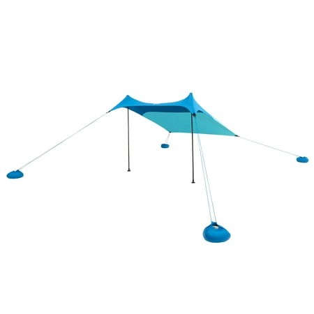 Ozark Trail UV Protection 81.96   X 80.04   Beach Tent  Blue Retail $53.97