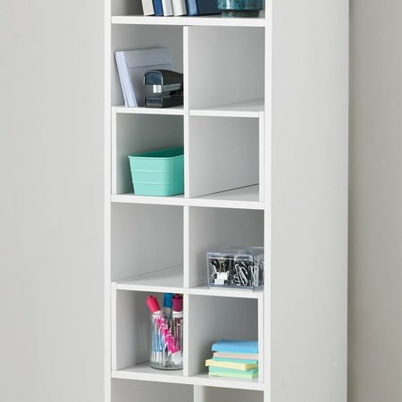 Mainstays Cube Storage Quad Inserts  Set of 2  White Retail $14.88