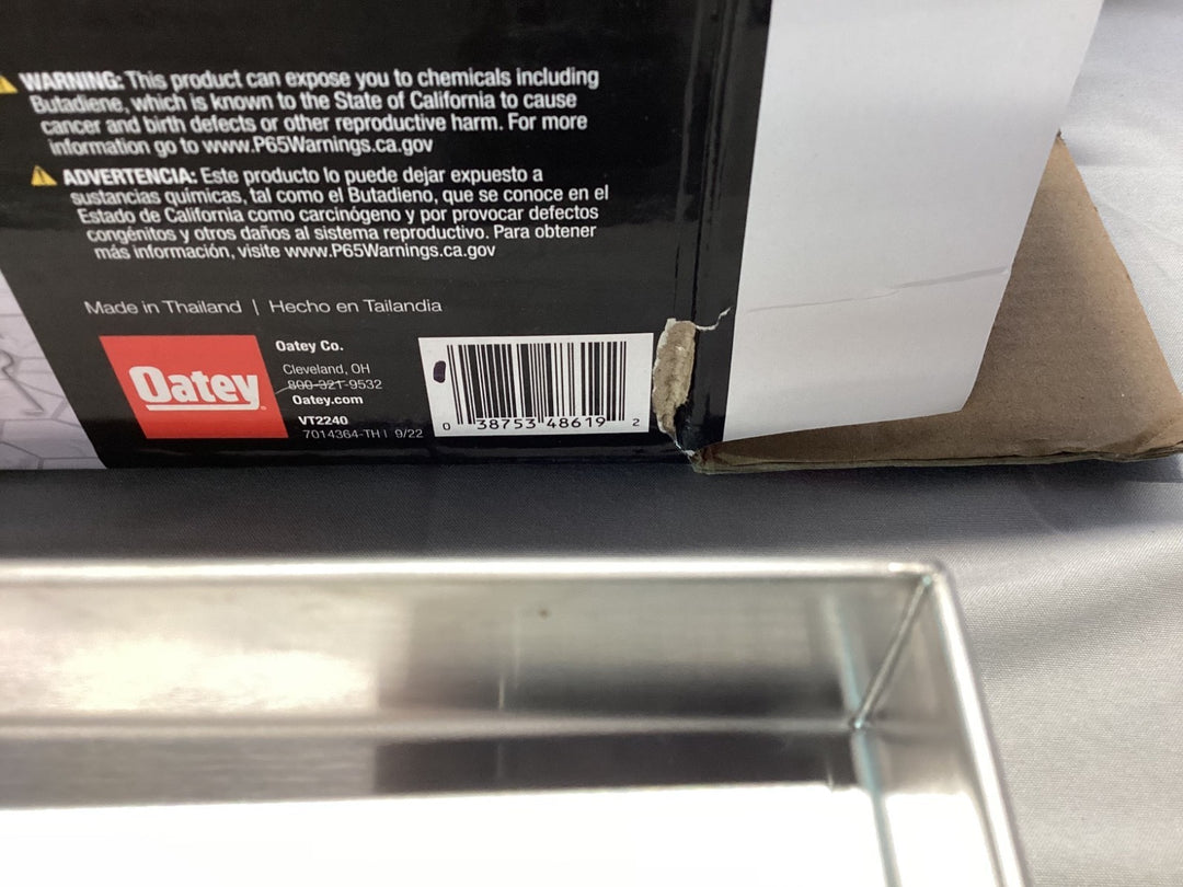 Oatey Vivante 24” Linear Shower Drain with Square Pattern VT2240 Retail $159.00