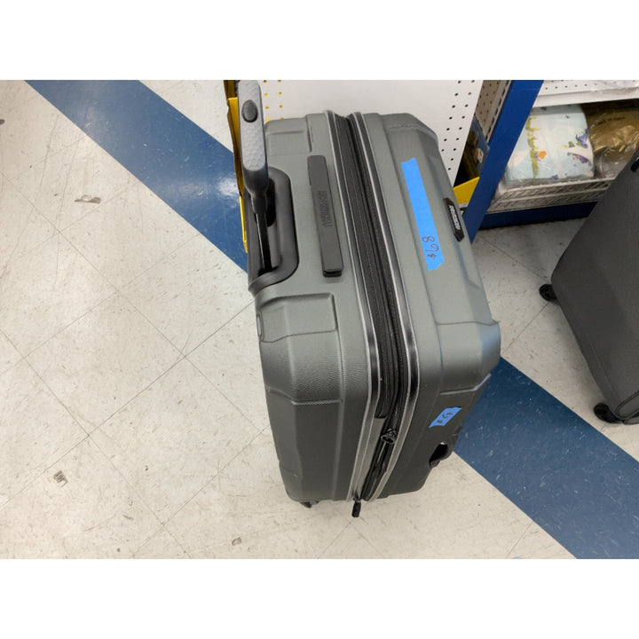 American Tourister Suitcase - Spinner Wheels, Hard Shell, Gray