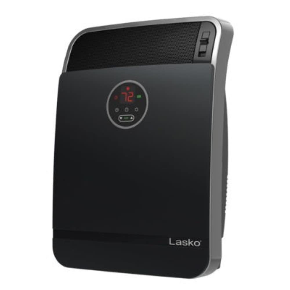 Lasko 18  1500W Whole Room Ceramic Console Space Heater with Remote  Black  CC18306  New