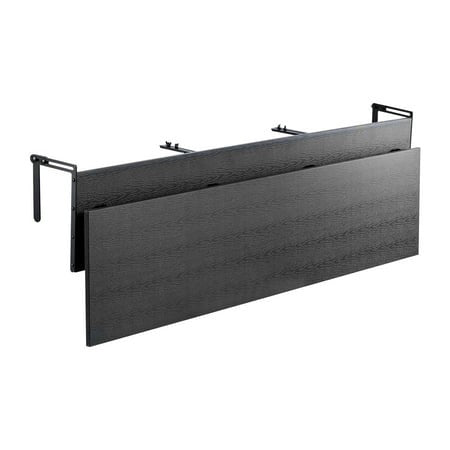 KFFKFF Folding Balcony Railing Table  12 X 59 in Adjustable Outdoor Table  50 Lbs Capacity  Fits Railings from 1  to 4.3   Ideal for Patio and Deck Us Retail $98.90