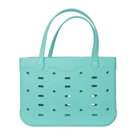 Mainstays Large All Purpose Flex Laundry Tote  Teal – Waterproof & Washable – 18  W X 8.75  D X 13  H Retail $15.00