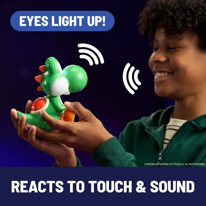 Hatchin' Yoshi the Super Mario Galaxy Movie Interactive Yoshi Figure Presale Retail $55.00