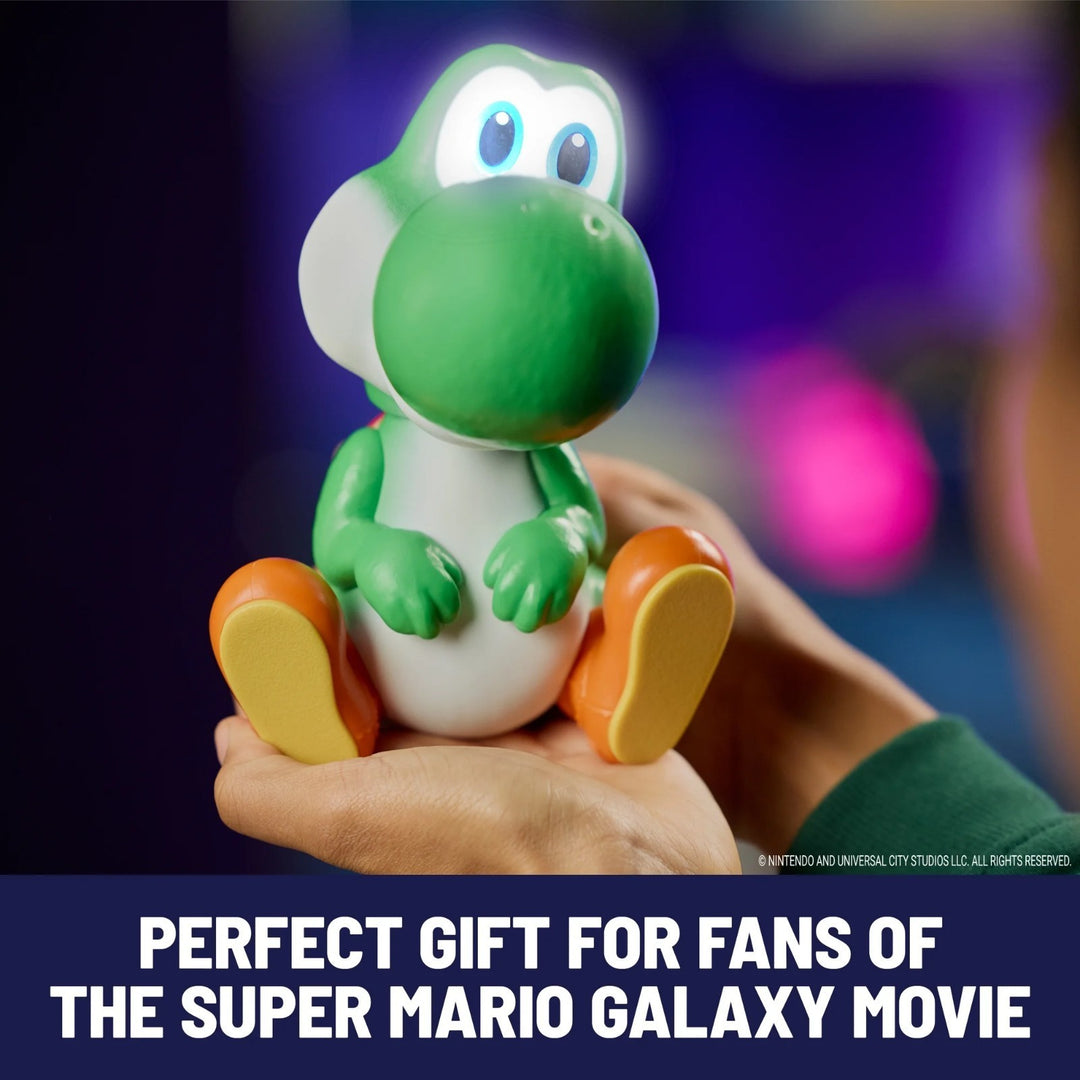 Hatchin' Yoshi the Super Mario Galaxy Movie Interactive Yoshi Figure Presale Retail $55.00