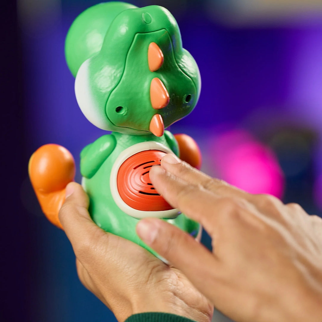 Hatchin' Yoshi the Super Mario Galaxy Movie Interactive Yoshi Figure Presale Retail $55.00