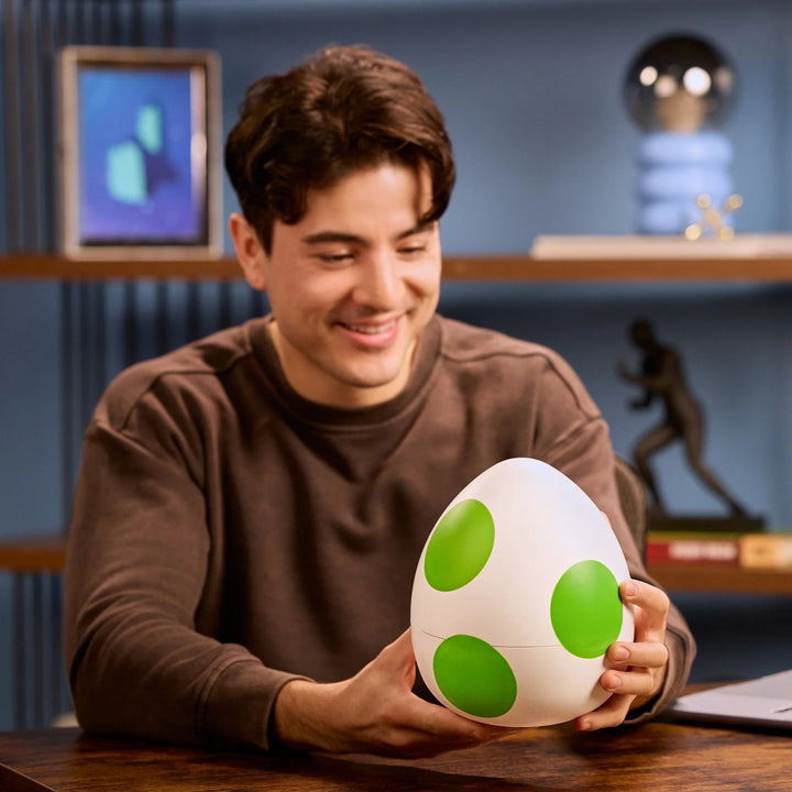 Hatchin' Yoshi the Super Mario Galaxy Movie Interactive Yoshi Figure Presale Retail $55.00