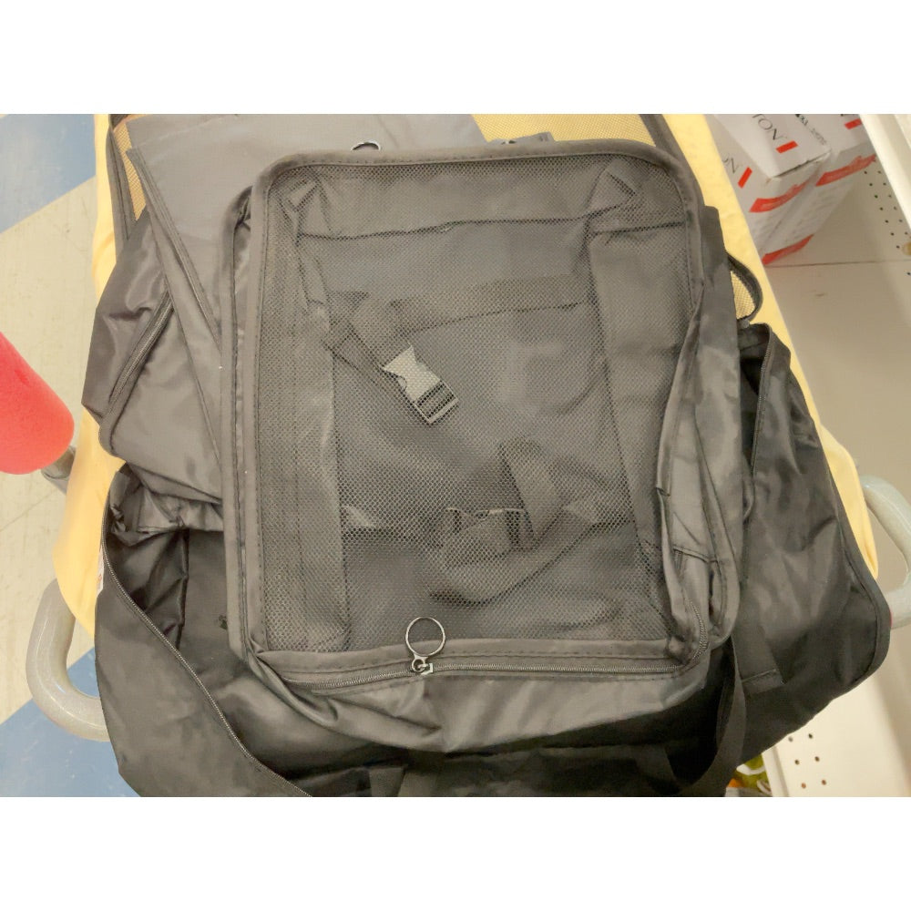 Wish U Have A Colorful Life Packing Cubes - Travel Organizer Set, Black