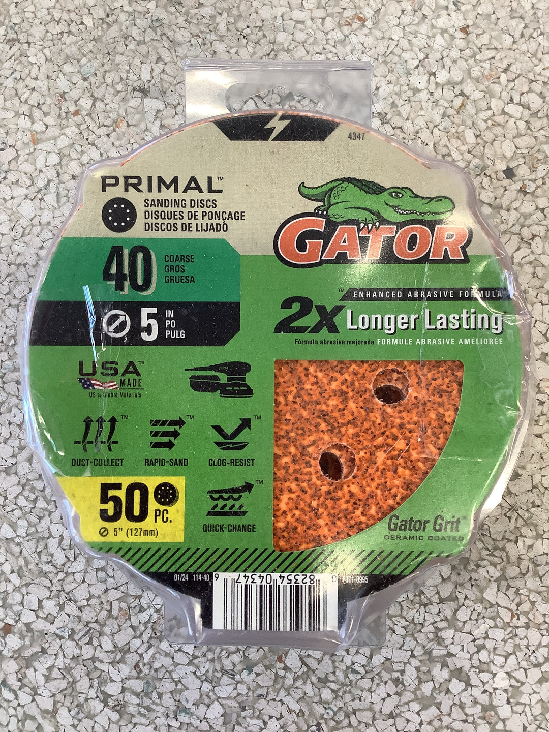 GTR 5-IN 8-H H/L DISC 40# 50-PC