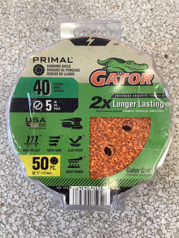 GTR 5-IN 8-H H/L DISC 40# 50-PC