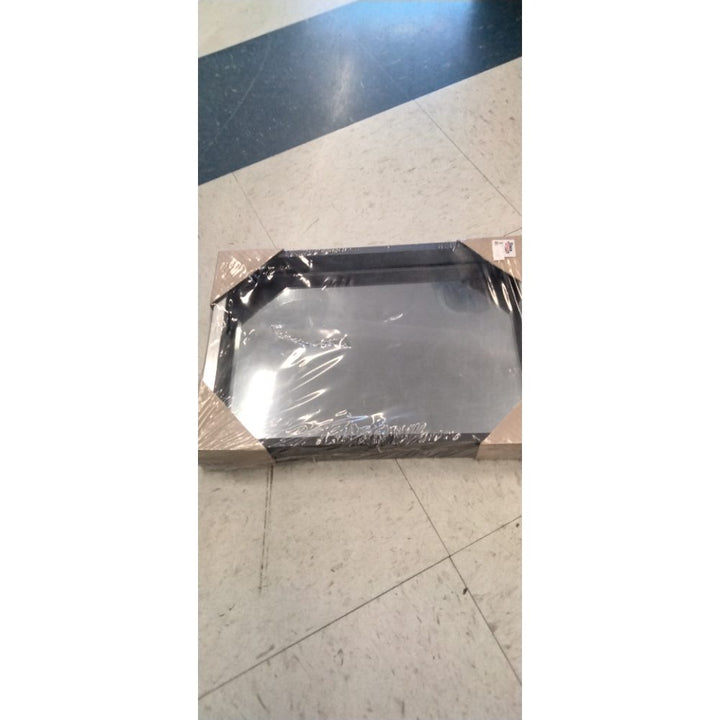 WOODART WOODART Natural Mirror Tray 36x25x5CM Black