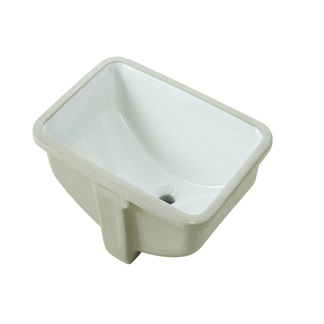 Aquasource Lavabo Sous-comptoir Aquasource, Porcelaine, 21", Blanc ML-20505 Retail $70.98