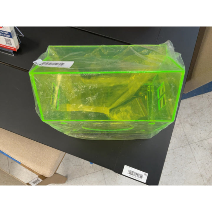Unknown Brand - Acrylic Raffle Box - Neon Yellow-Green