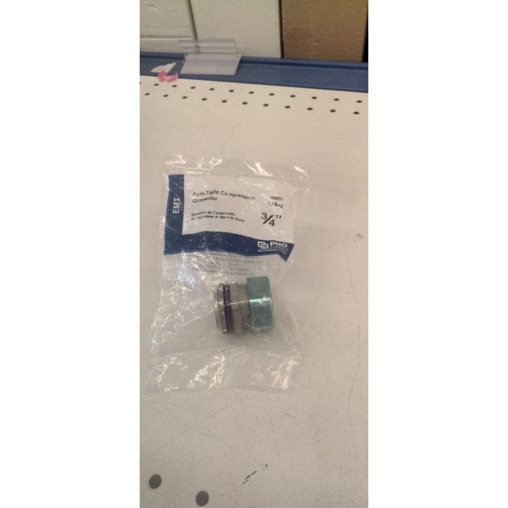 Sigma Electric ProConnex 3/4 in. Dia. Die-Cast Zinc Rain-Tight Compression Connector For EMT 1 pk